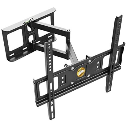 RICOO TV Bracket Tilt Swivel approx 30-55 Inch S5144 for LED LCD OLED Curved and Flatscreens Wall Mount Universal for VESA 200x200-400x400