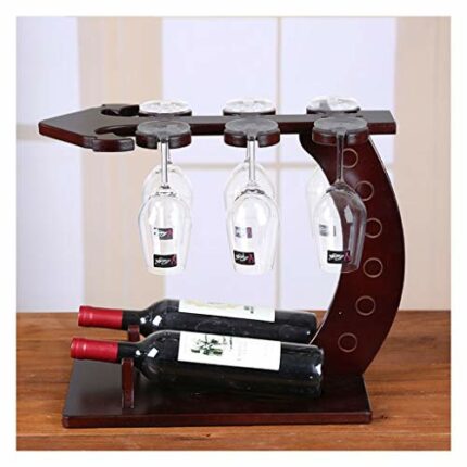 NEOCHY Wine Rack European Style Home Decoration Wine Glass Rack Modern Swing Stand