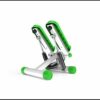 TWDYC Health Fitness Mini Stepper with Band Household Gym Hydraulic Mute Stepper Multi-Function Pedal Indoor Sports Stepper Legs Green 33 * 32 *
