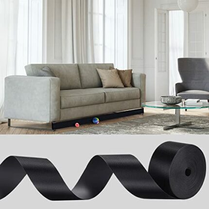 Btstil Toy Blockers for Under Sofa, Adjustable Gap Bumper Under Sofa Bed Blocker, Under Couch Blocker for Avoid Things Sliding Under Couch & Furn