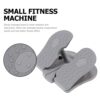 Amosfun Mini Stepper Under Desk Pedal Exerciser Sitting Stepper Folding Foot Peddle Physical Therapy Relieves Varicose Veins (Grey)