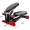 TWDYC Steppers Running Machines Sports Mini Multi-functional Treadmill for Home Equipped Quiet Lose Weight Pedal Fitness Equipment (Color : Green