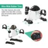 Under Desk Bike Pedal Exerciser for Seniors, Mini Peddler Exerciser with LCD Display & Anti-Slip Mat, Foot Pedal Exerciser for Home Office Legs/A