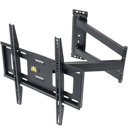 FORGING MOUNT Long Reach TV Wall Bracket Corner TV Bracket Wall Mount For 23"-60" TVs/Monitors, 84cm of Smooth Extension Plus Swivel,Tilt,holds 4