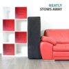 CHICIRIS Rollaway Bed Cover, Waterproof Folding Bed Storage Cover with Zipper, 40" L x 13" W x 41" H/33.5" L x 13" W x 42" H, Black(85 * 33 * 107