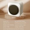 UPIKIT 3.5L Full-Automatic Tumble Laundry Machine and Dryer, Mini Laundry Machine and Drying, Low Noise, Compact Tumble Dryer For Apartment,Home,