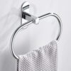 Towel Ring without Drilling, Towel Holder, Round, Stainless Steel Towel Holder, Bathroom, Patented Adhesive, Self-Adhesive Towel Hook