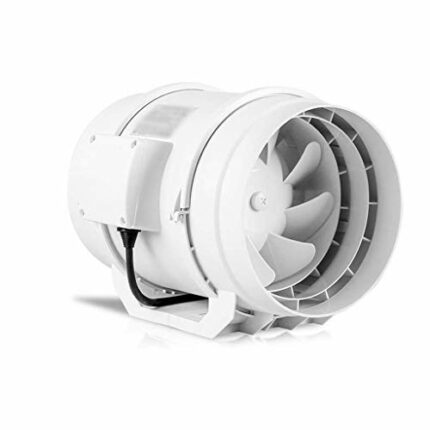 JEONSWOD Mitigation Fan Model,Exhaust Fan Power Cord, Minimal Power Consumption, Ventilation Fans Exhaust Fan Bathroom Exhaust Fan 12 Inch