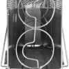 BRUBAKER Wine Bottle Holder 'Horse Trailer' Metal Sculpture with Greeting Card