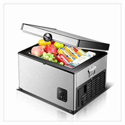 Hbao 35L/45L 220V Refrigerator Auto-Refrigerator Mini Fridge Car Refrigerator Portable Cooler Camping Vehicle Home Car Fridge (Size : 35l)