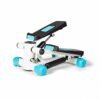TWDYC Mini Stepper Air Climber Step Fitness Exercise Machine with Resistance Band and LCD Display