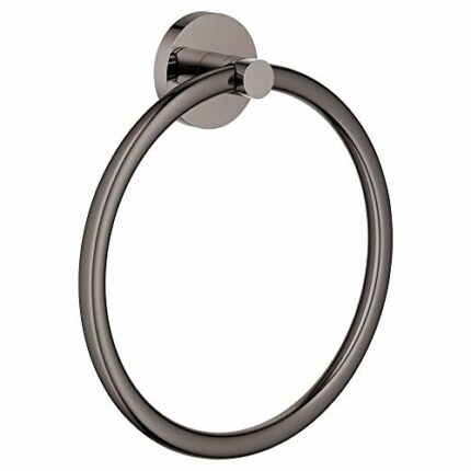 Grohe 40365A01 Essentials Hard Graphite Towel Ring