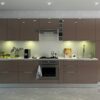 Berlioz Creations CH6HT Range hood under kitchen cabinet High Gloss Taupe 60 x 34 x 35 cm