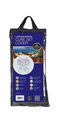 Garland 4 Seater Medium Rattan Cube Set Cover #W1634