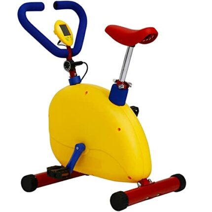 Kids Fun And Exercise Bike, Toddler Exercise Bikes Machine Indoor Cardio Training For Childrens With Adjustable Seat, Children Indoor Outdoor Bik