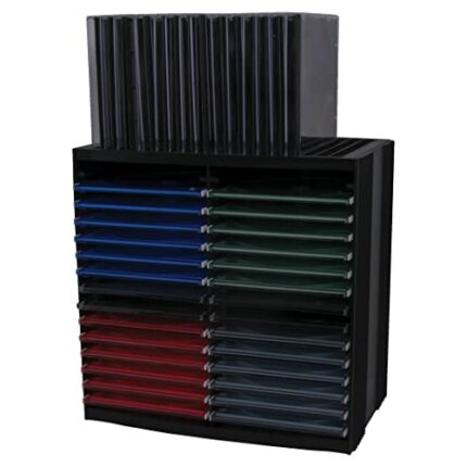 Fellowes CD Storage Unit, Holds 30 Discs