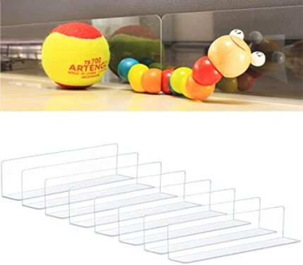 FASBET 12pcs Blockers for Furniture, Clear Blocking Board Under Furniture, Adjustable Blocker for Sofa, Bed