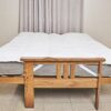 Circles Home Futon Mattress Topper - 100% Cotton - Plush Down Alternative Quilted - Full Size White