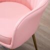 dining chair Kitchen Dining Room Furniture Chairs Dining Chairs Set Of 4 Living Room Armchair Modern Leather High Back Padded Soft Chairs Metal L