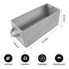 UENTIP CD Storage Box - Pack of 2 CD Case Storage- 13.2" x 5.9" x 5.3", Container holds 30 CDs in full jewel cases, 60 CDs in slim cases, and 165