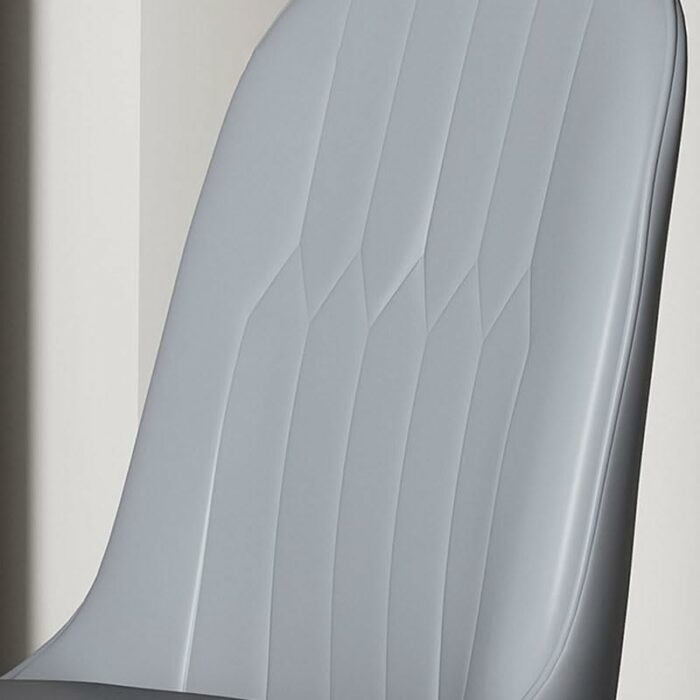 JJZXD Dining Chair Leather Leisure Chair Backrest Stool Home Furniture Versatile Dining Chair Armrest