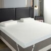 4 Inch Memory Foam Mattress Topper Bamboo Cover - Full