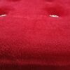 Soft Velvet Diamante Ottoman Folding Storage Box Footstool Seat 2size (blush pink, 38x76x38cm)