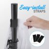 Pyle PSCRIM2W Universal Light Tripod Stand Scrim Skirt Trim DJ Speaker - White