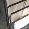 Bath Towel Hanger with 3 Bars - Tower - Black