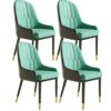 dining chair Kitchen Dining Room Furniture Chairs Dining Chairs Set Of 4 Kitchen Living Room Chairs Modern Leather High Back Soft Seat Lounge Cha
