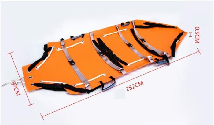 NaoSIn-Ni Portable Multifunctional Roll Type Soft Stretcher Rescue Transport Stretcher Mountain Basic Rescue System