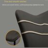 dining chair Kitchen Dining Room Furniture Chairs Faux Matte Suede Leather Dining Chairs Living Room Bedroom Kitchen Backrest Chair (Color : Dark