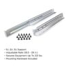 CyberPower 4POSTRAIL 4-Post Universal Rack Mount Rail Kit, Silver