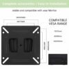 ‎CTDMJ Monitor Wall Mount Most 14-24“ TVs Computer Universal Low Profile RV TV Wall Bracket Mount VESA Up to 100x100mm Max Weight 33lbs Fits 16 1