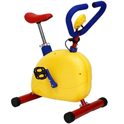 PHASFBJ Fun And Fitness Exercise Equipment For Kids, Toddler Workout Exercise Equipment Stationary Bikes, Kids Exercise Bike, Suitable For 3 To 8