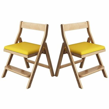 Mid Century Modern Dining Chairs, Set of 2 Upholstered Faux Leather Curved Back Contemporary Kitchen Dining Accent Chair for Kitchen Living Room
