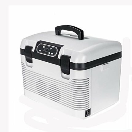 NXYJD 19L Car Refrigerator Freeze Heating Fridge Compressor Plug Picnic Refrigeration Heating