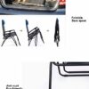 WGWJ Deck Chairs, Lounge Chairs, Garden Lounge Chairs, Lounge Chairs, Living Room Garden, Thick Cushions, Weightless Folding ChairsWGWJ