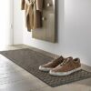 wash+dry Duo Mocha Doormat 35 x 75 cm Washable for Indoor and Outdoor Use