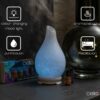 Cello Ultrasonic Diffuser Marble Art - 120 ml Essential Oil DIffuser for Home Fragrance, Cool Mist Fragrances, Humidifier, Compliments Cello Esse
