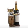 TFIIEXFL Holder Shelf Metal Sculpture Practical Sculpture Wine Stand Home Decoration Interior Crafts