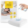 Cosi Home 100% Waterproof Mattress Protector - Soft Terry Cotton Fitted Mattress Topper - Machine Washable - Double (135 x 190 cm + Deep 30 cm St