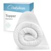 Dailydream viscoelastic mattress topper "Model L" with memory foam effect, 140x200x7cm, Edition "Standard"