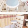 Bath Stools,Shower Stool Adjustable Height Old Bath Chair Pregnant Women Non-Slip Aluminum Alloy Anti-Skid Bath Stool with Swivel Swivel Chair