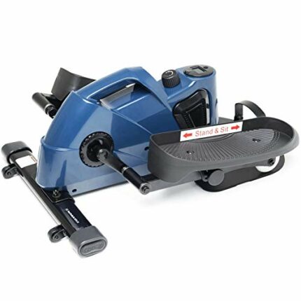 jfit Under Desk & Stand Up Mini Elliptical/Stepper w/Adjustable Angle | The Ideal Fitness & Exercise Equipment for Home| Ideal for Men, Women, Ki