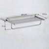 Bathroom Towel Rack Towel Bar Stainless Steel 304 Tower Hanger Towel Stand Towel Hanging Bathroom Balcony Kitchen Shelf Towel Bracket Tower Hange