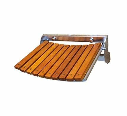 CHEWO Bath Stools,Wall-Mounted Shower Seats Stool for Elderly Stool Anti-Slip Safe and Stable Bath Stool Bathroom Disabled Accessible Shower Stoo