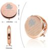 UJIMS Jasminee Princess Makeup Mirror Aladding Fans Gifts Cartoon Movie Inspired Gift for Women Girl (AladdingFansMirror)