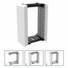 Queen.Y Game Disc Box Storage Rack Holder Durable for PS5 Storage Shelf Hold 36pcs Game Discs (12 PS5 Games Disc Holder)