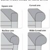 Arm Rest Covers Set, Pack of 4 Stretch Armchair Arm Covers Soft Polyester Arm Caps Non Slip Furniture Protector For Chair, Sofa, Couch(Sand)